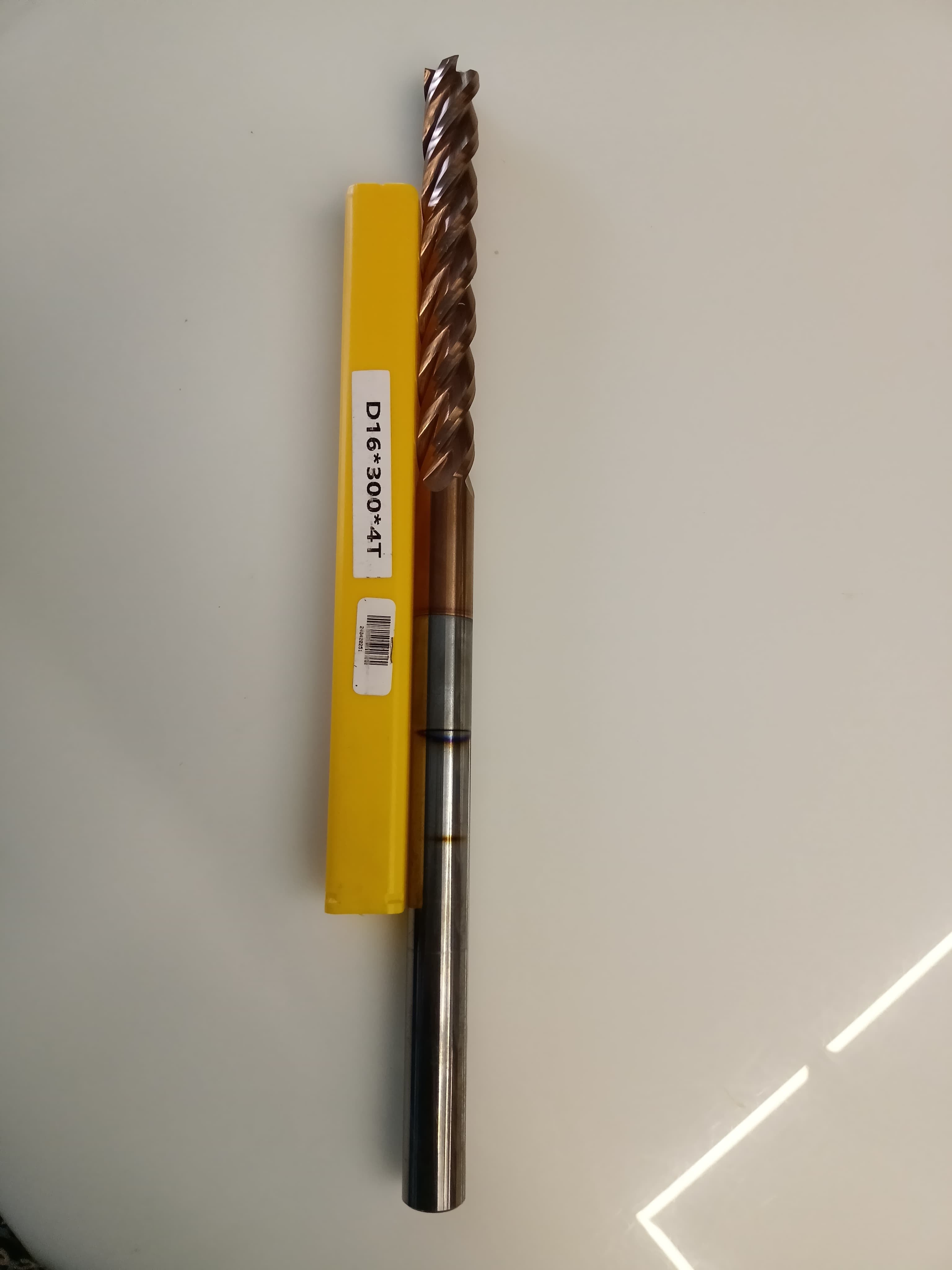 4FLUT  FLAT 55HRC COATED