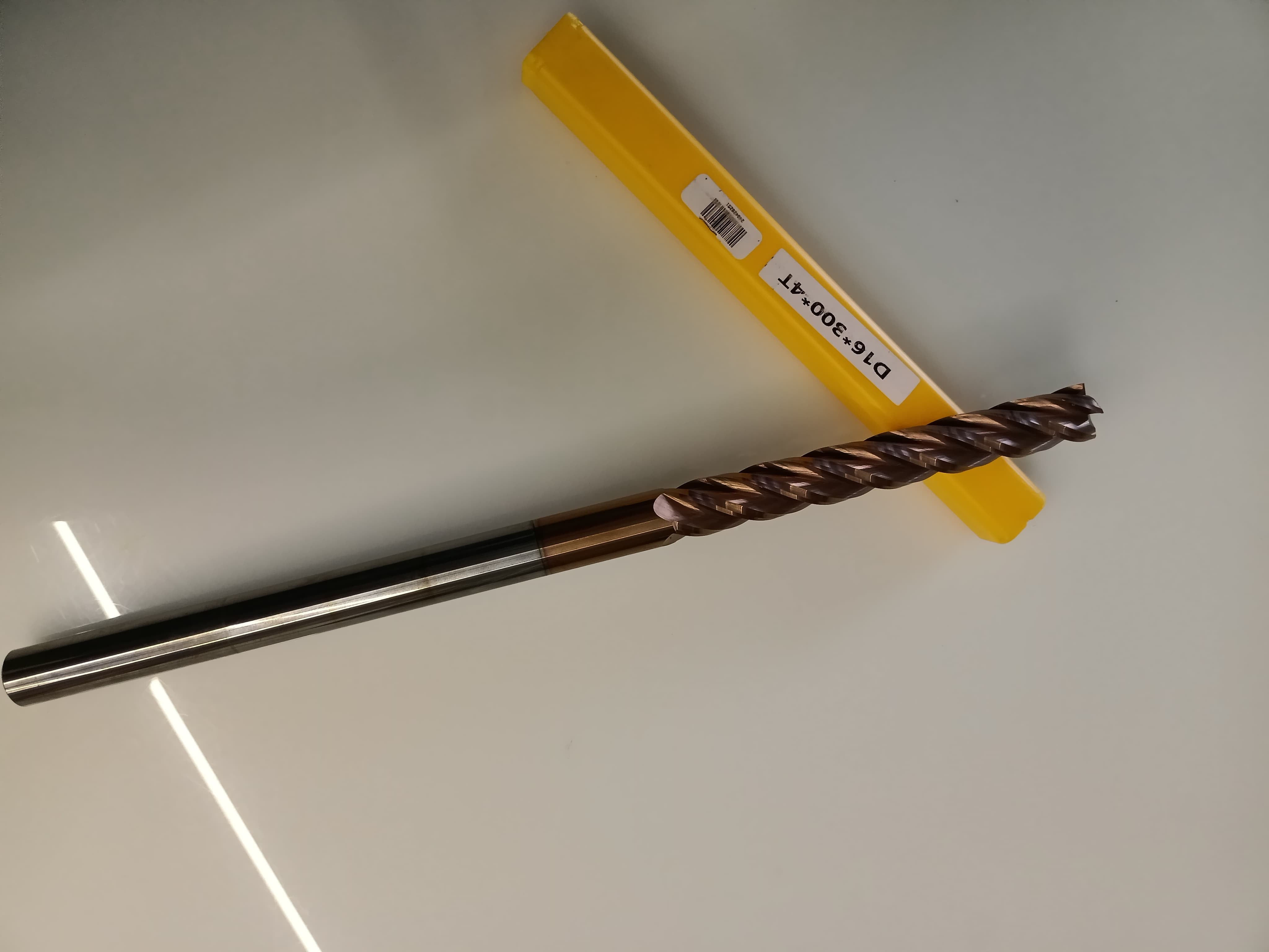 4FLUT  FLAT 55HRC COATED