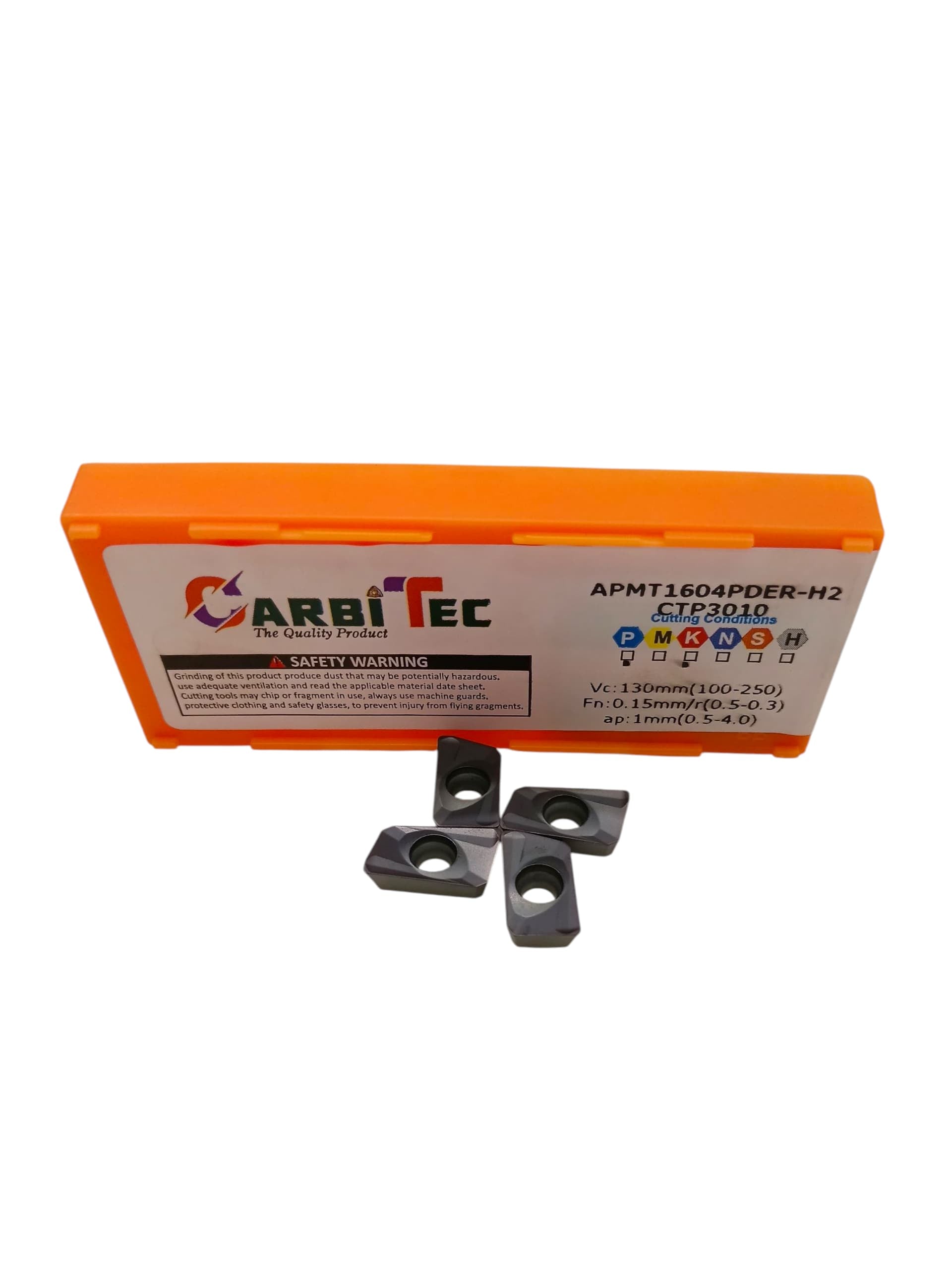 Carbide Insert Apmt1604pder-H2 (pack of 10 1box)